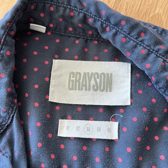 Grayson polka dot button up shirt - Picture 6 of 9